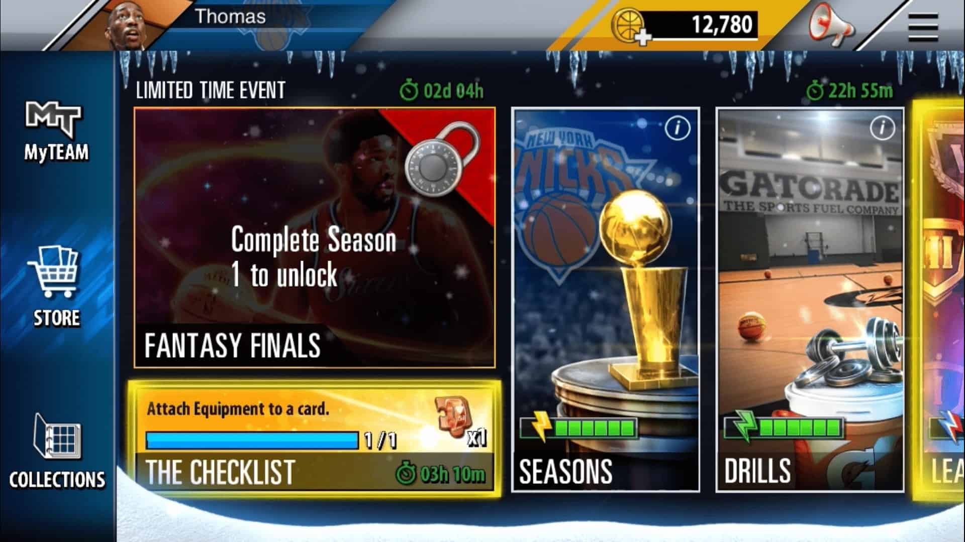 NBA 2K mobil kosárlabda hack -bizonyíték