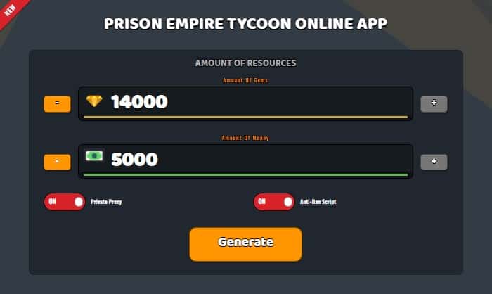 Prison Empire Tycoon Idle Game free gems and money generator