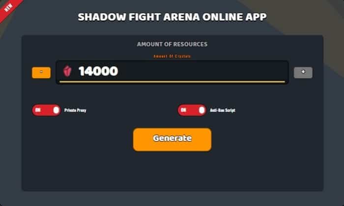Shadow Fight 4 gems generator - Unlimited free crystals