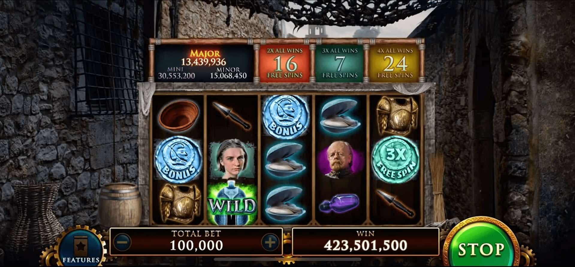 Game of Thrones Slots Casino free coins proof