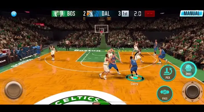 NBA 2k mobile basketball gameplay