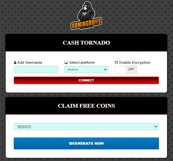 Cash Tornado free coins generator