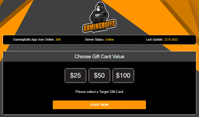 Free Target gift card generator