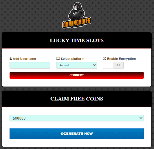 Lucky Time Slots free coins generator