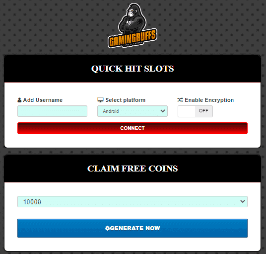 Quick Hit Slots Free Coins Generator