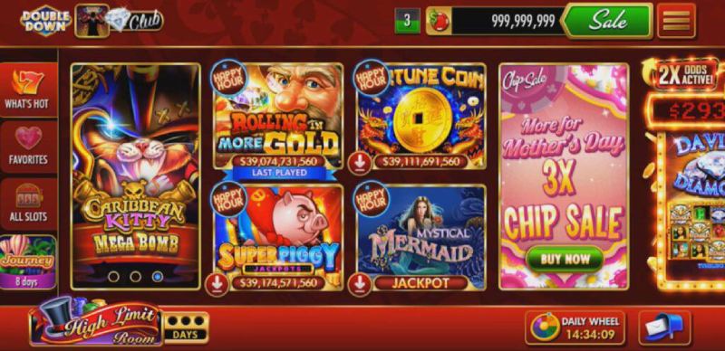 DoubleDown Casino free chips and coins proof