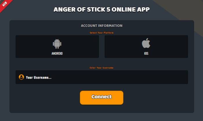 Anger of Stick 5 gold and gems generator