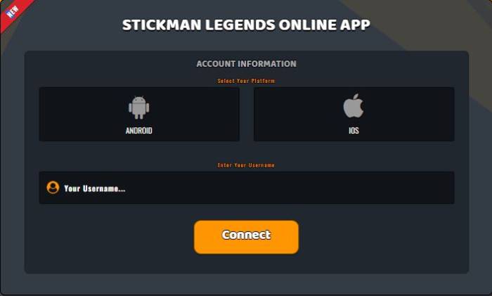 Stickman Legends gold and gems generator